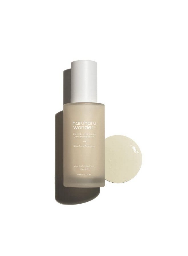 HARUHARU Haruharu Wonder Black Rice Hyaluronic Anti-Wrinkle Serum 1.6 fl. oz / 50 ml | Wrinkle Care, Skin Tightening  - Image 1