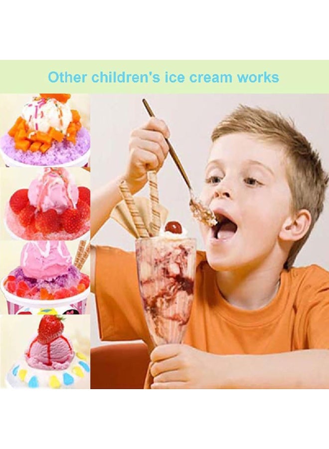 DIGI CORE Ice Cream Machine, Household Fruit Dessert DIY Ice Cream Maker Homemade Ice Cream Machine, Smooth & Delicious No Additives, Frozen Fruit Ice Cream Maker The Healthy Dessert Maker  - Image 4