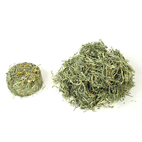 Oxbow Harvest Stacks, Western Timothy Hay with Chamomile, Guinea Pig Hay, Small Pet Bunny Supplies, Western Timothy for Rabbits, Guinea Pigs, Chinchillas, Hamsters & Gerbils, 35 oz. - Image 2