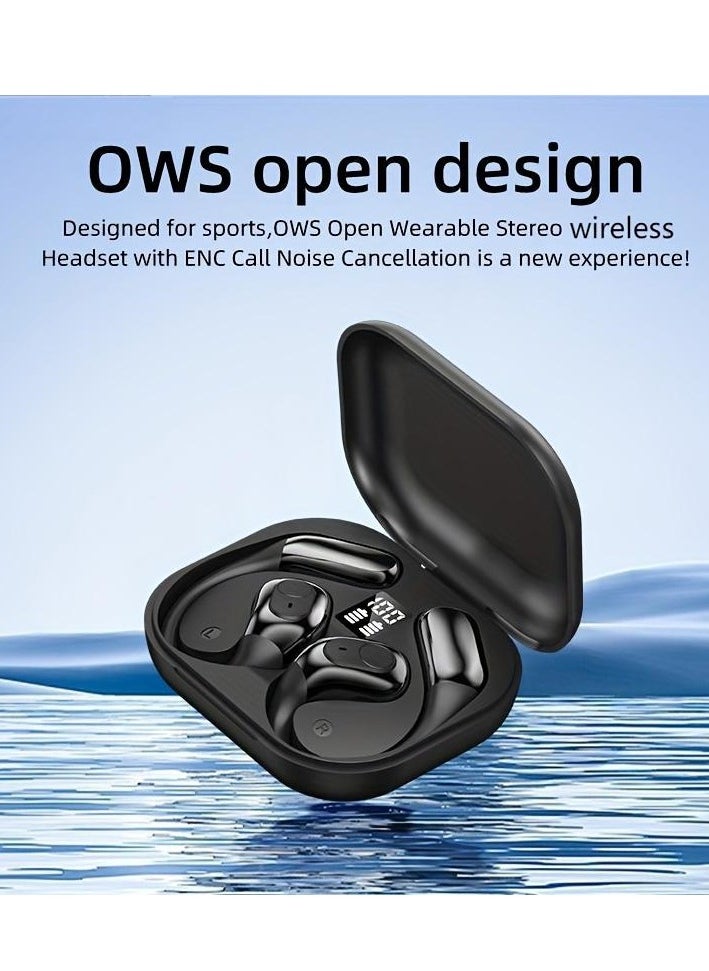ksluxirt - 2025 New TWS Wireless Headset Earbuds - Unrivalled true wireless freedom ergonomics for ultimate comfort and HIFI sound with Dolby Bass, ACC Stereo HD Calling and - Ideal for Android for iPhone, ideal for sports and music lovers! - Image 1