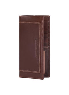 carhartt Carhartt Men's Rugged Leather Triple Stitch Wallet, Brown (Rodeo), One Size  - Image 2