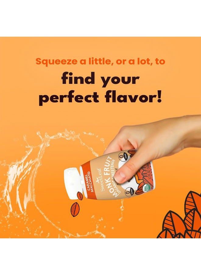 SweetLeaf Caramel Liquid Monk Fruit - Monk Fruit Liquid Sweetener Drops, Organic Monk Fruit Extract, Zero Calorie Sweetener, Sugar Free, Keto Friendly, Erythritol Free - 1.7 Fl Oz - Image 5