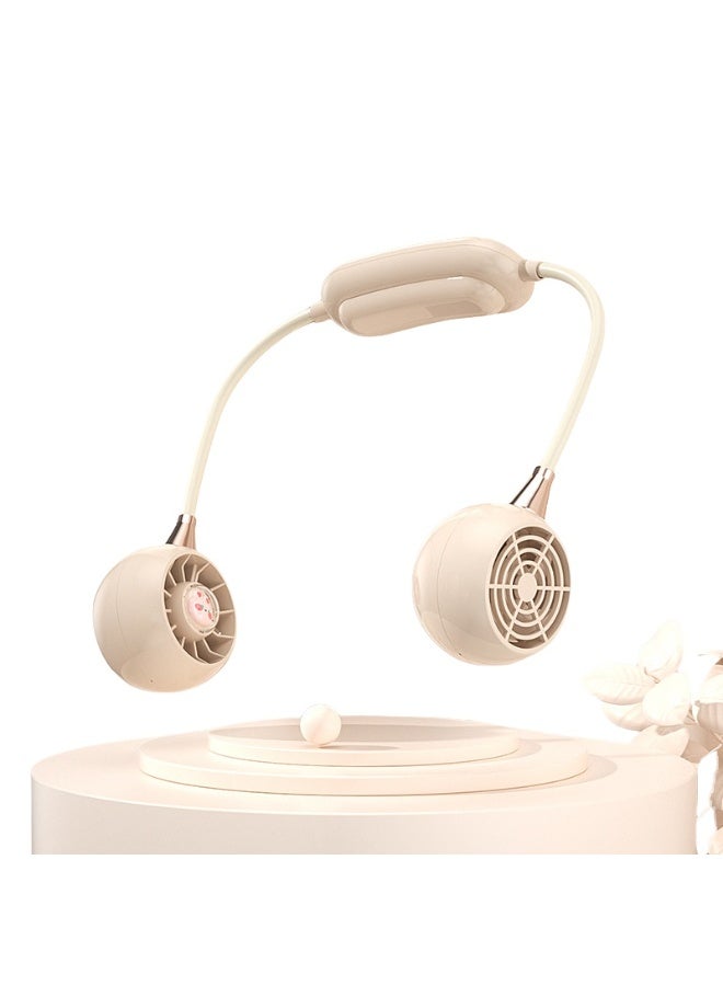 Nariele New USB Cartoon Outdoor Sports Neck Hanging Fan