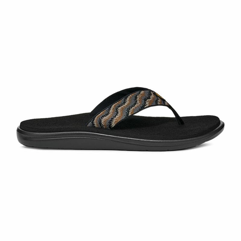 Teva Mens Voya Flip Neon Wave Desert Taupe 11 US - Image 2