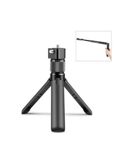 امبر جیک حامل ثلاثي القوائم متعدد الوظائف قابل للطي على سطح الطاولة من Insta360 Time Handle لكاميرات Insta360 X4 وInsta 360 X3 وONE RS وGO 2 وONE X2 وONE R وONE X ONE RS الرياضية، حامل ثلاثي القوائم بمقبض دوار لسطح المكتب (حامل ثلاثي القوائم صغير)  - Image 4