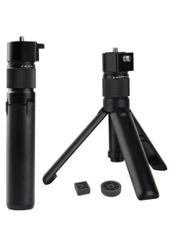 امبر جیک حامل ثلاثي القوائم متعدد الوظائف قابل للطي على سطح الطاولة من Insta360 Time Handle لكاميرات Insta360 X4 وInsta 360 X3 وONE RS وGO 2 وONE X2 وONE R وONE X ONE RS الرياضية، حامل ثلاثي القوائم بمقبض دوار لسطح المكتب (حامل ثلاثي القوائم صغير)  - Image 1
