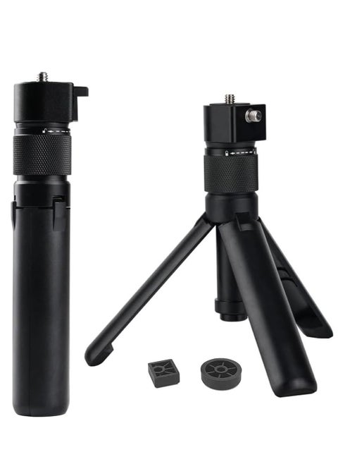 Tripod for insta360 X5, X4 Insta 360 X3,ONE RS,GO 2,ONE X2,ONE R,ONE X ONE RS Sport Camera Accessories, Insta360 Time Handle Tripod Multi-Functional Tabletop Fold, Rotary Handle Desktop Tripod Stand (Mini Tripod)