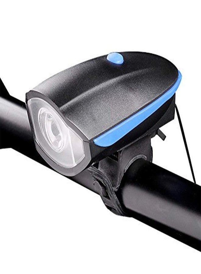 Swami Enterprise Rechargeable Cycle Horn and Light 2-in-1, 140 DB with Super Bright Front Light Waterproof Light 3 Modes - Image 1