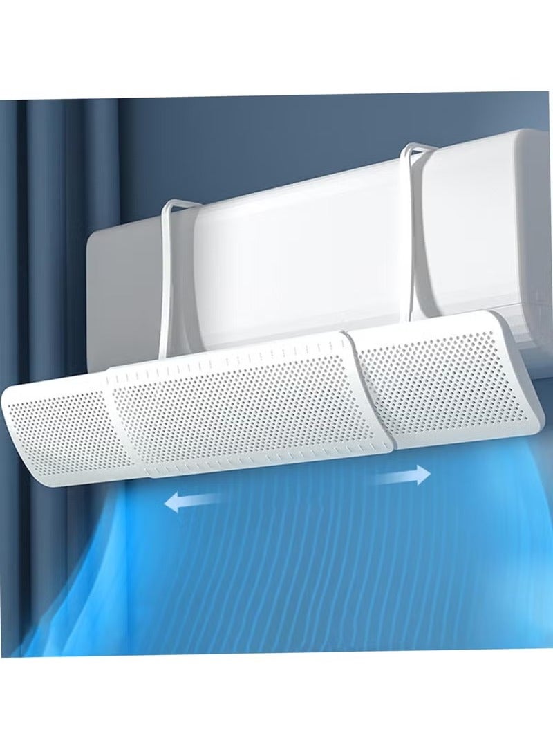 3 in 1 Adjustable Air Conditioner Deflector Universal Retractable Anti Direct Blow Shield Wind Direction Baffle for Wall Mounted AC - Image 1
