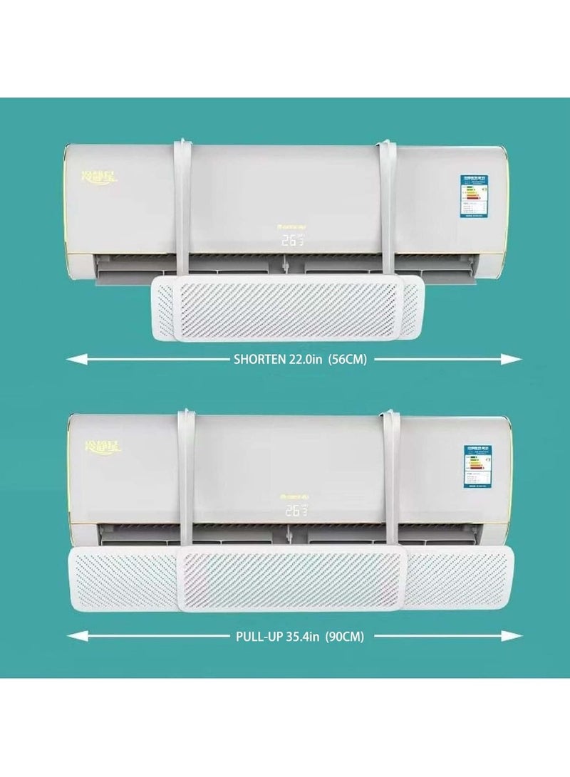 3 in 1 Adjustable Air Conditioner Deflector Universal Retractable Anti Direct Blow Shield Wind Direction Baffle for Wall Mounted AC - Image 4