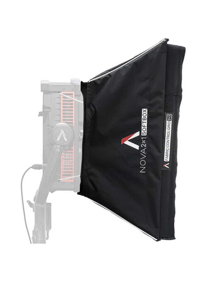 أبتشر صندوق إضاءة أبتشر سبيس لايت 90 للوحة NOVA II 2x1 LED مع قاعدة Bowens للإضاءة الاستوديو والإضاءة الناعمة الشاملة - Image 3