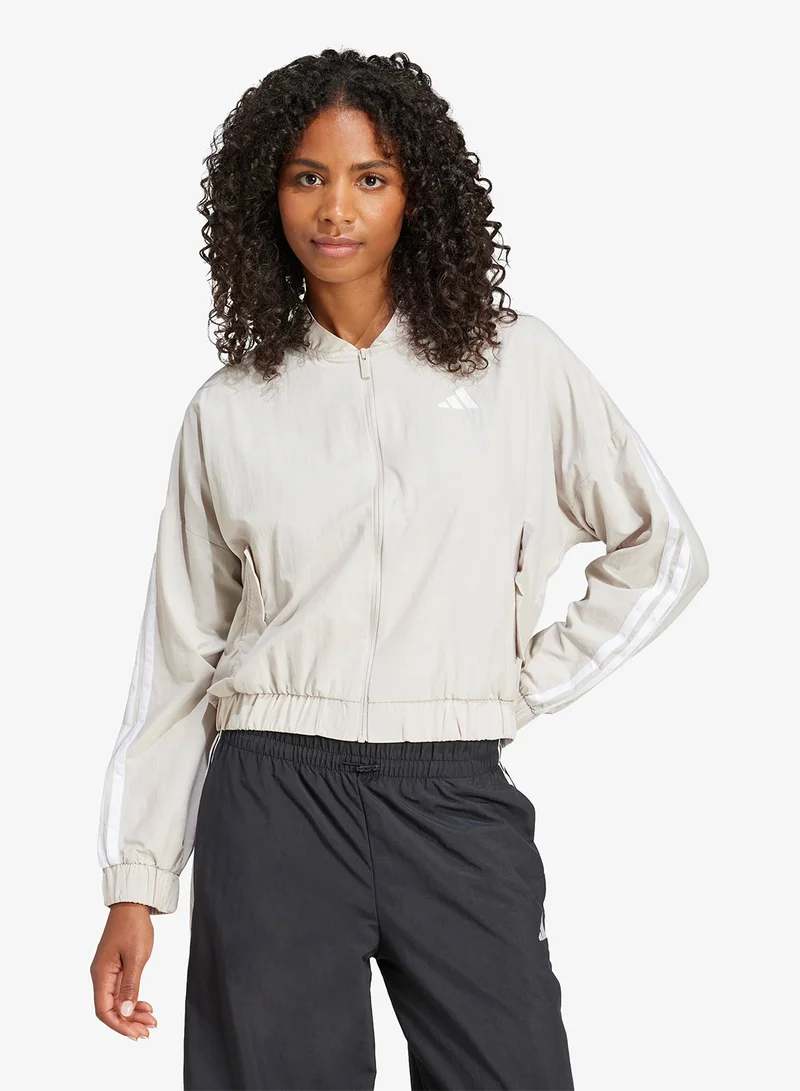 3-Stripes Essential Woven Bomber Jacket
