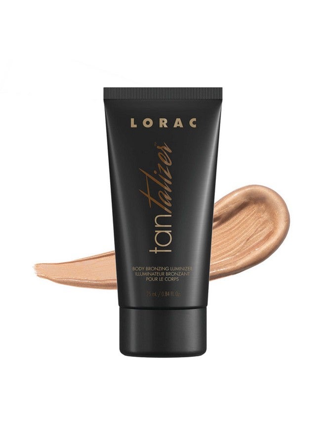LORAC Tantalizer Body Bronzing Luminizer, Travel Size | Bronzing Lotion | Full Body Bronzer, Antioxidant Infused, Cruelty Free, Gluten Free, Vegan - Image 1