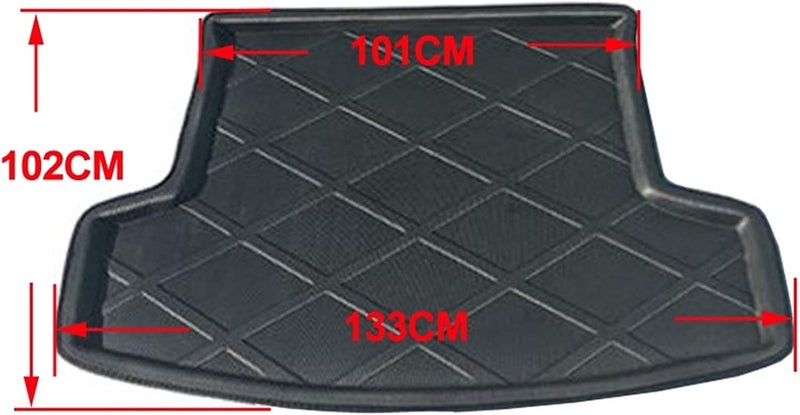 Wivplex Heavy-Duty Trunk Mat for Chevrolet Captiva - Image 2