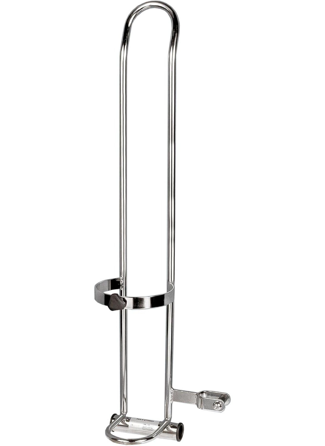 Drive Medical Drive Medical Universal Wheelchair Oxygen "E" Cylinder Holder, Chrome 
