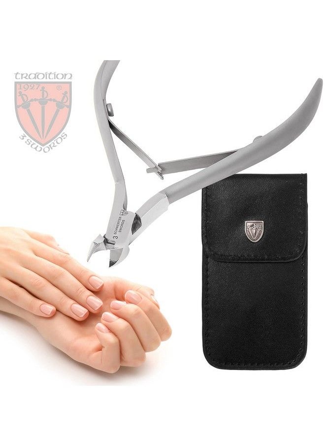 3 Swords Germany Brand Quality Stainless Cuticle Skin Nippers Remover Cutter Manicure Pedicure Grooming For Professional Fingernail & Toenail Care By 3 Swords (3717)  - Image 3