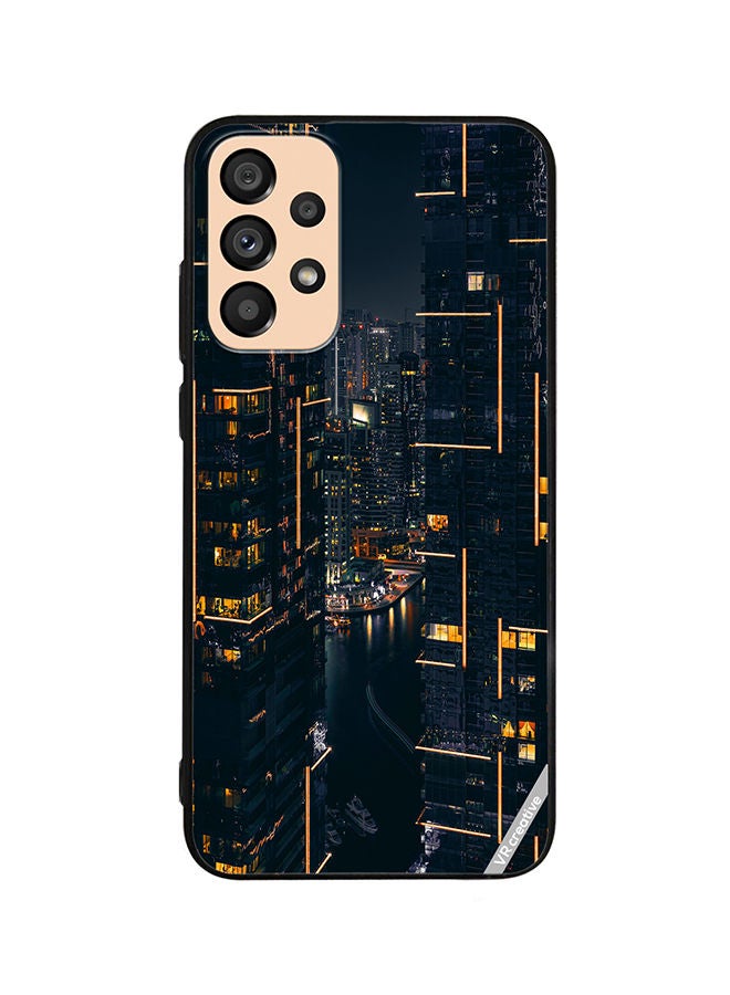 VR CREATIVE Protective Case Cover For Samsung Galaxy A23 Building View Design Multicolour - Image 1