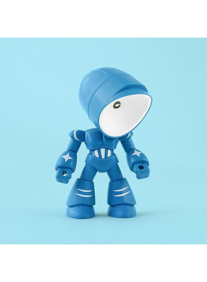Bluejw New Robot Nightlight DIY Decorative Desktop Ornaments Cartoon Fighter Hero Magnetic Mini Cartoon Table Lamp - Image 1