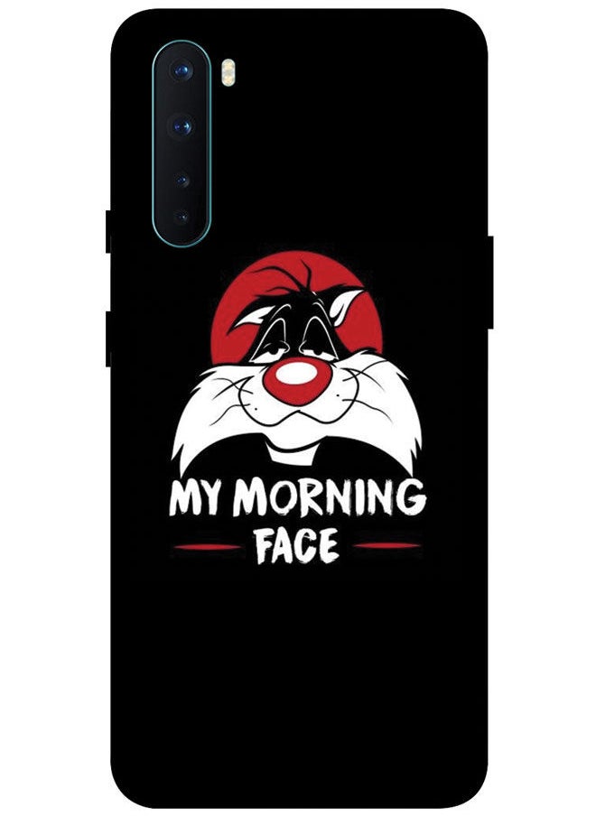 EYE CATCH - Protective Case Cover For OnePlus Nord Smart Series Printed Protective Case Cover for OnePlus Nord My Morning Face - Image 1