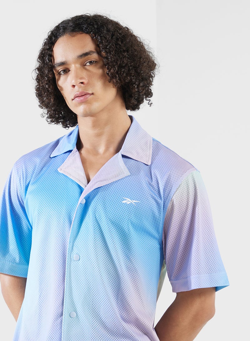 ريبوك قميص كلاسيك دوبيامين مطبوع بالكامل - Image 3