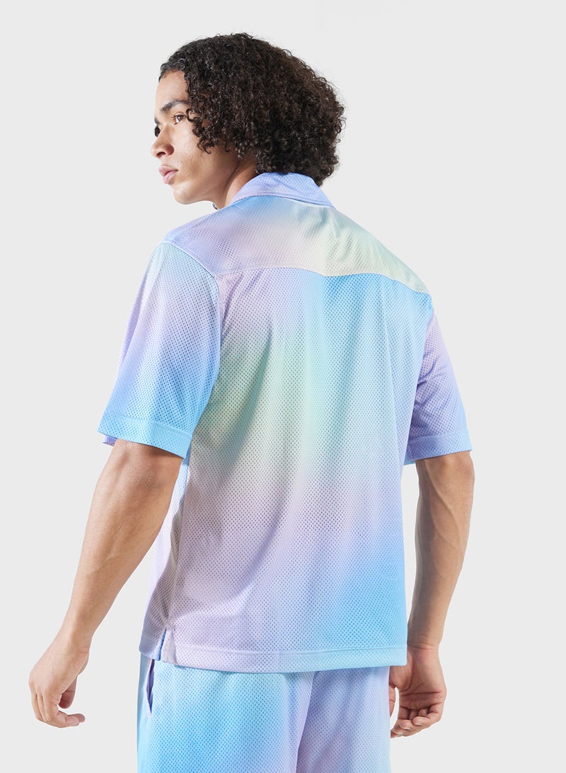 ريبوك قميص كلاسيك دوبيامين مطبوع بالكامل - Image 2