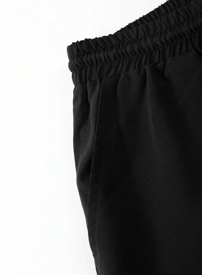 Take Two Men Black Casual Shirt and Pants Co-Ords - Image 2