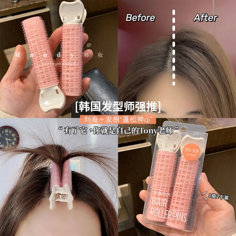 Hair Root Fluffy Artifact Cranium Elevated Shape Fixed Clip Lazy Person Pad Hair Root Positioning Air Bangs Hair Curler - Image 4