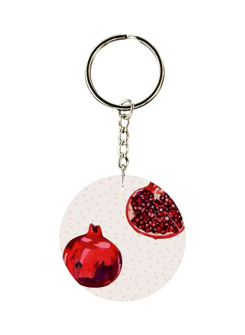 RKN Pomegranate Printed Keychain