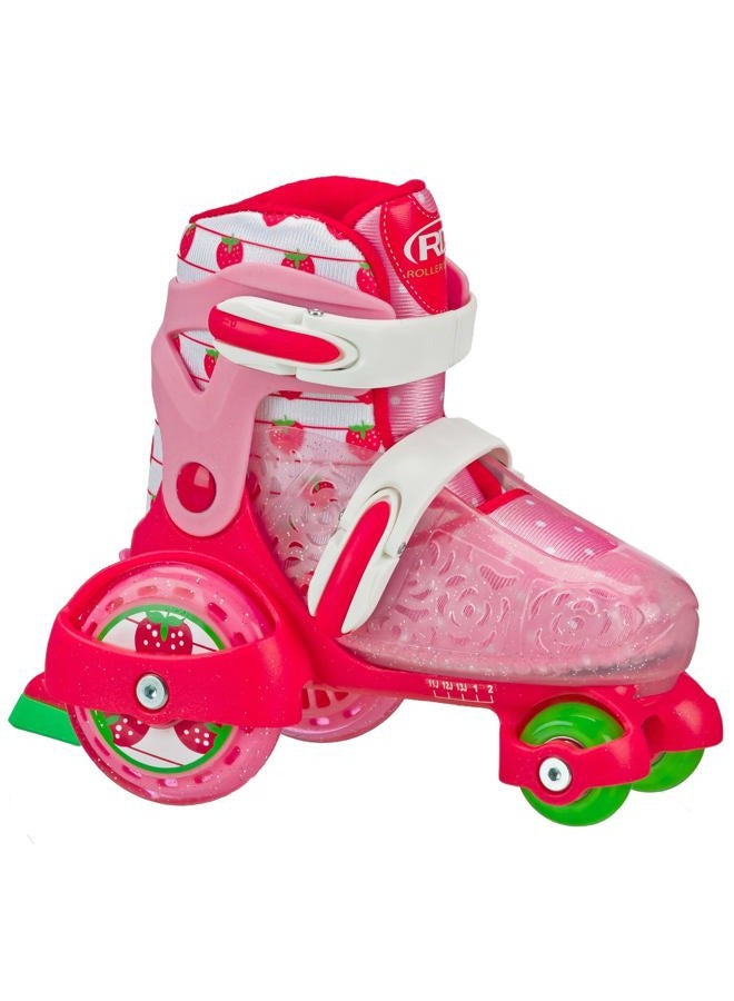 Roller Derby Fun Roll Adjustable Roller Skates for Beginners, Boys & Girls Medium (11-2) - Image 1