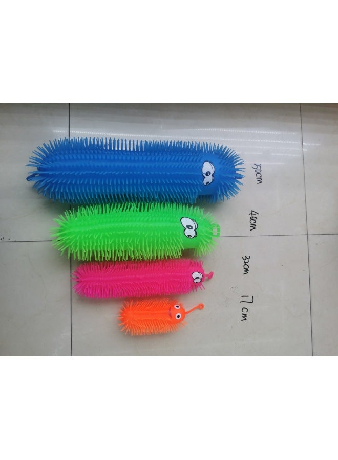 Stalls Yiwu Manufacturers Wholesale Children's Luminous Caterpillar Toys Square Night Market School Stalls Around The Gift