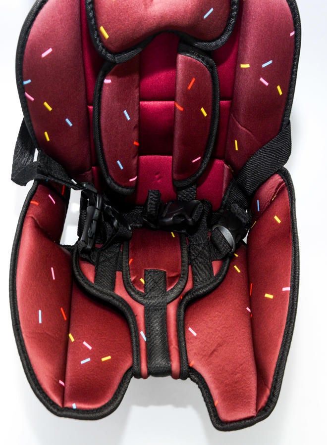Baby Car Seat - Bear Maroon - Image 4