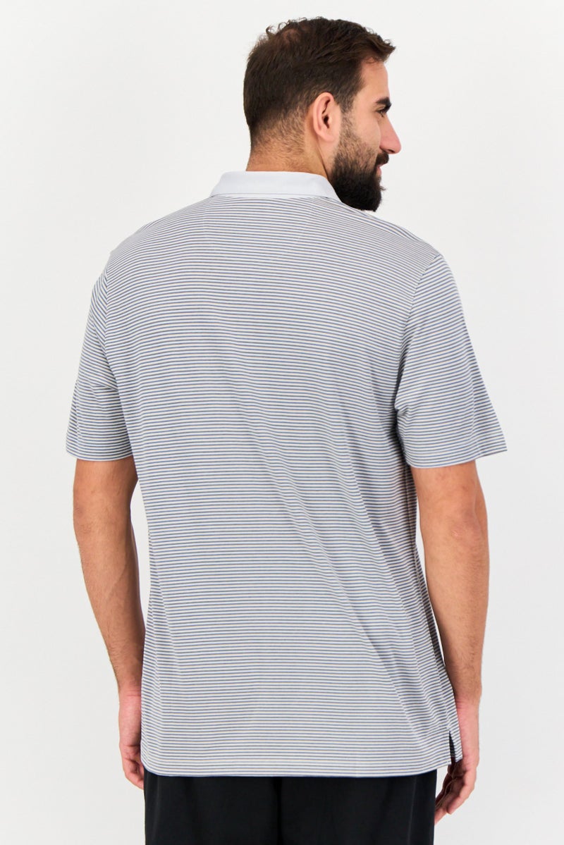 Greg Norman Men Sportswear Fit Short Sleeve Golf Polo Shirt, Multicolor  - Image 2