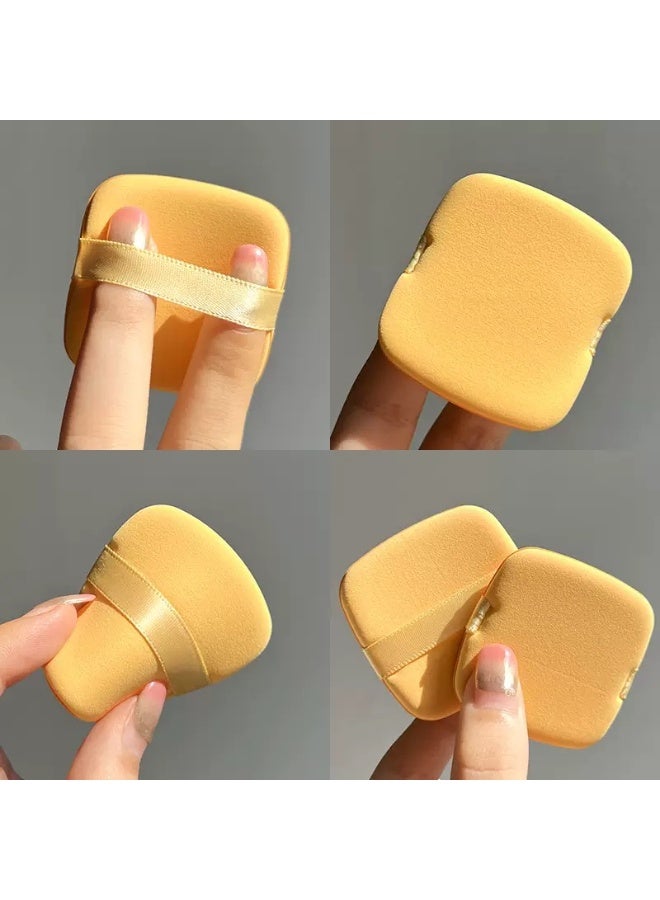 Myonly 7PCS,MYONLY  Butter Cookie Cushion Puffs, Dual-Use Dry And Wet Makeup Sponges, Makeup Tools - Image 1
