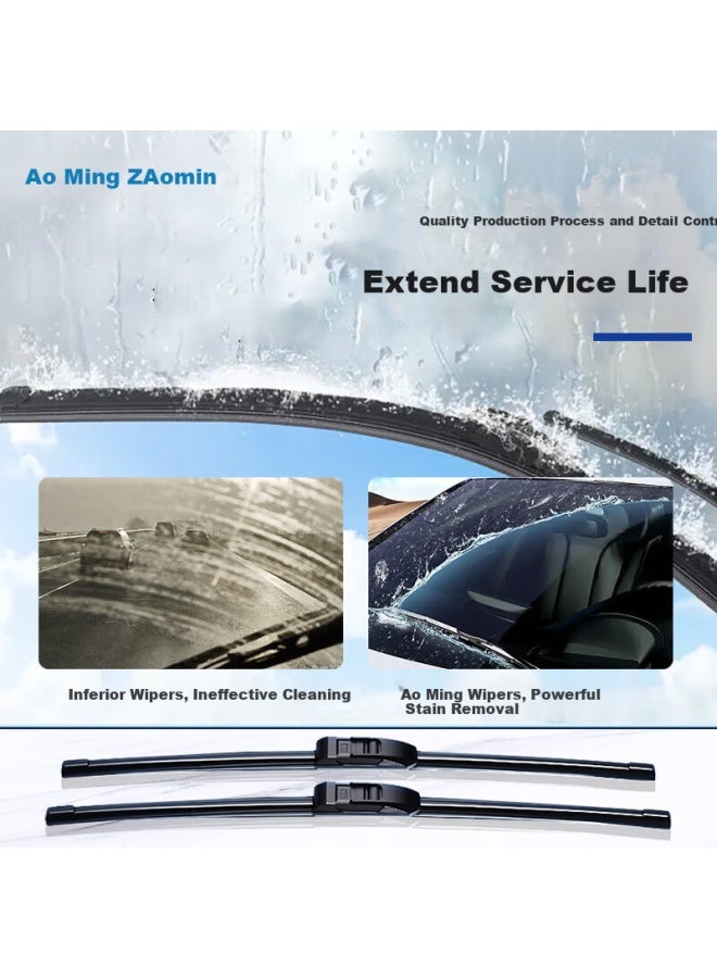 Aoming Bmw 5 Series [2018 Original Windshield Wiper Blade Rubber Strip Frameless Wiper For Bmw 5 Series - Image 3