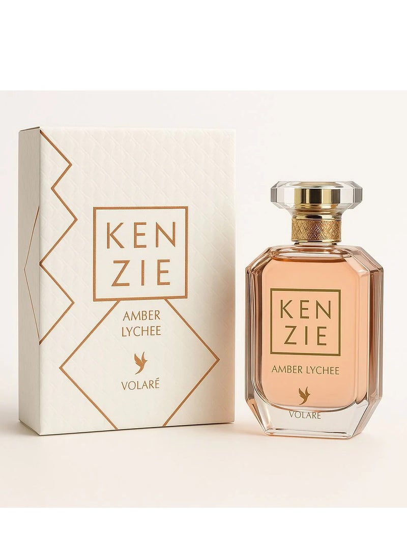 VOLARE Kenzi Amber Lychee Eau de Parfum for Women - 100ml (inspired by KAYALI EDEN SPARKLING LYCHEE 39 )  - Image 3