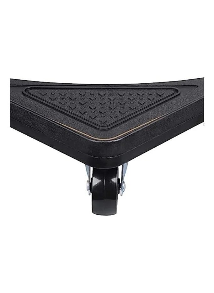 Rubber Wheel Mobile Fridge Stand Base 56*56cm,Washing Machine Stand with Wheels, Adjustable Furniture Dolly for Washer, Refrigerator and Dryer - Image 2