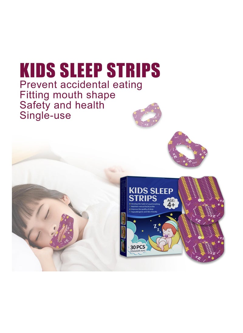 Jaysuing Kids Sleep Strips for Assist Child to Sleep,Prevent Mouth Opening and Prevent Snoring  - Image 4