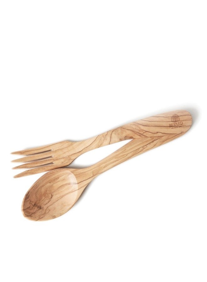Berard 02774 French Olive-Wood Handcrafted Salad-Server Set, 12 Inch - Image 2