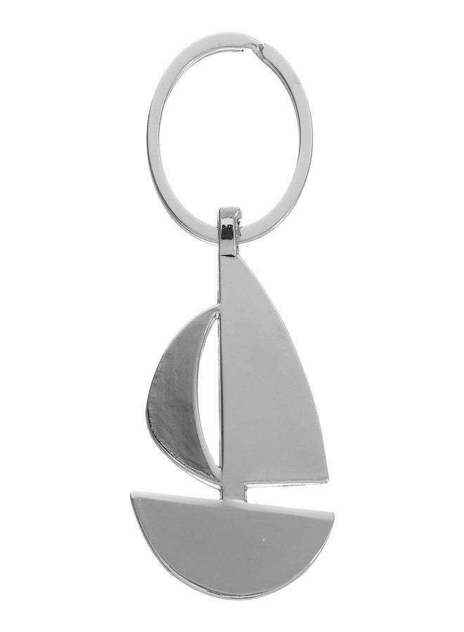 PACKOVE Sailboat Keyring Sailor Keychain Anchor Metal Keychains Nautical Keychain Boat Keyring Sailing Key Pendant Sailor For Captain Boating Lover - Image 1