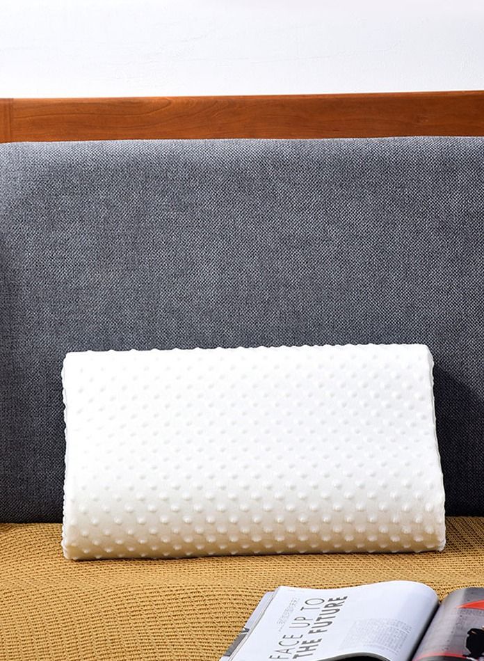 DubaiGallery New high quality memory foam pillow slow rebound material neck massage sleeping pillow memory foam pillows home