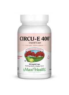 Maxi Health Circu-E 400 IU - Natural Vitamin E - Body's Defense System Support - 60 Capsules - Kosher - pzsku/Z0EB0F042B5ED6E9041D6Z/45/_/1739864635/b597c993-a913-4262-91b5-20ab13c27e8f