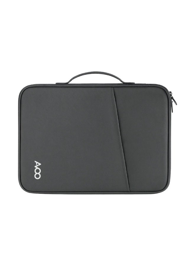 AVOO Padded tablet sleeve with a modern grey design that protects your device from shocks and scratches. - Image 3