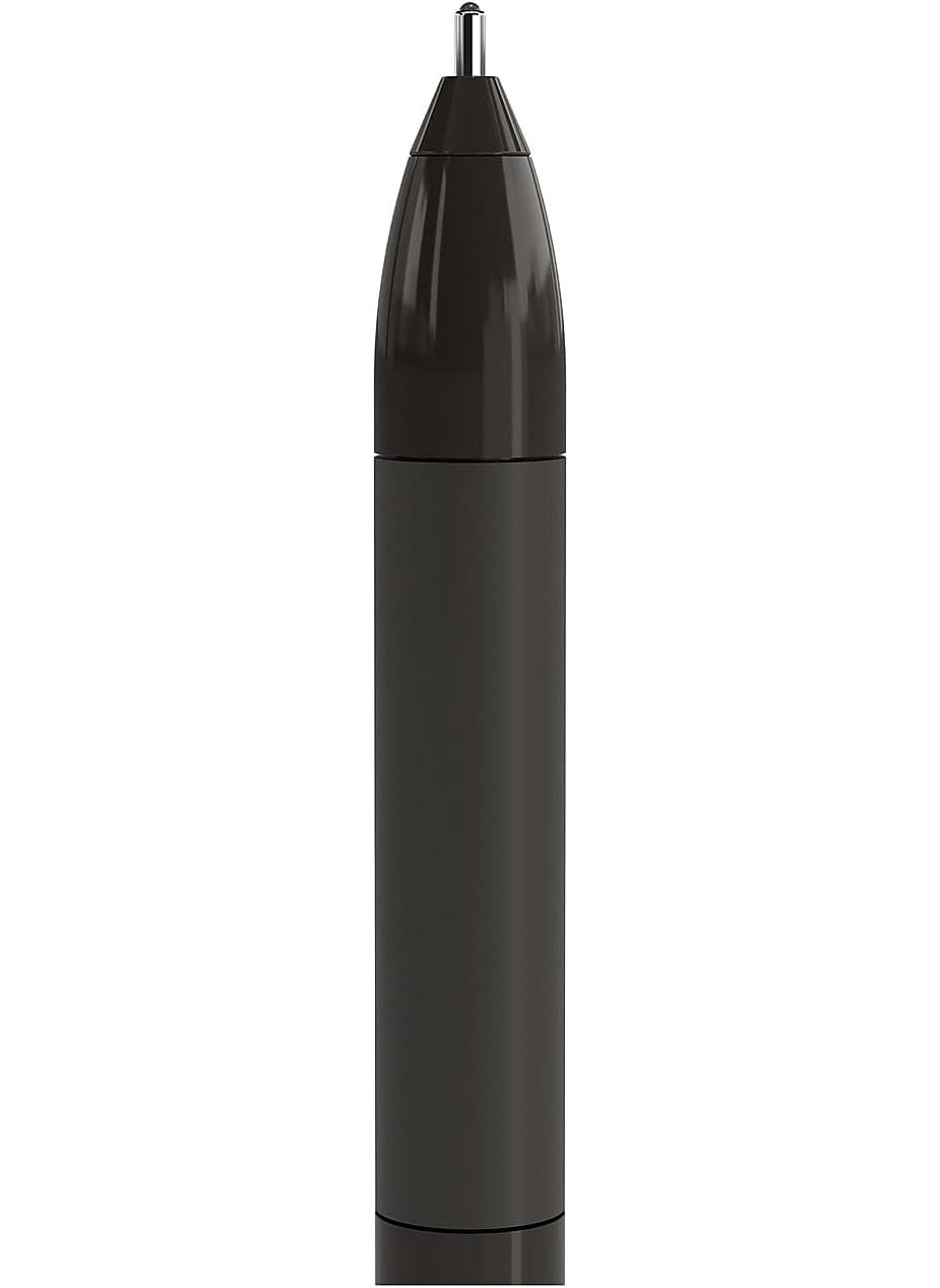 Staples STAPLES TRU RED Ballpoint Gripped Pen Med Point 10mm Blk Dozen  - Image 4
