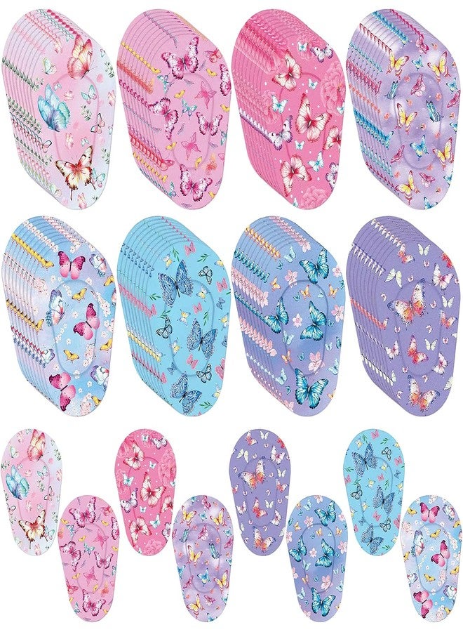 CoolShef 40Pcs Eye Patch for Kids Girls | 8 Styles Adhesive Eye Patches for Lazy Eye | Breathable Eyepatch for Amblyopia Light Blocking - Image 1