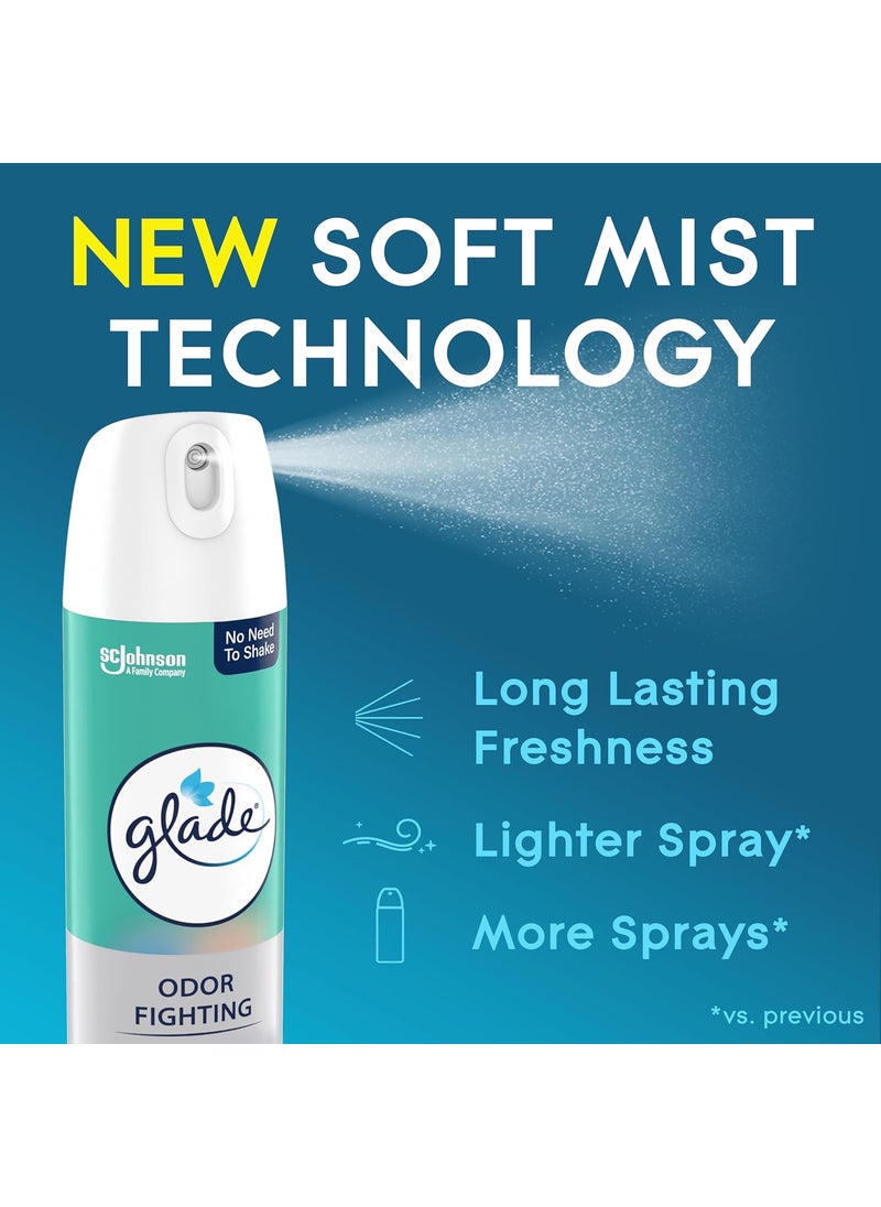 Glade Glade Air Freshener Room Spray Sky  Sea Salt Scent Odor Fighting to Deliver Long Lasting Freshness 8 Oz 6 Count  - Image 2