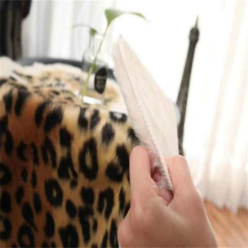 Seek4comfortable Leopard Print Rug Faux Fur Cowhide Skin Rug Animal Printed Area Rug Carpet for Decorating Kids Room  Under Coffee Table  Cowboy-Themed Nursery  Jungle Themed Room  Playroom - Image 5