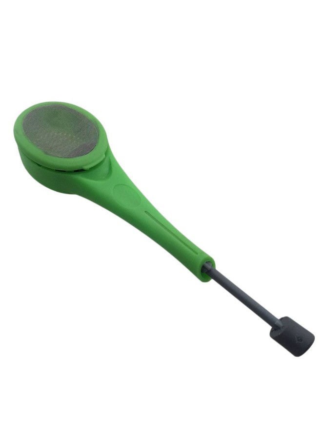 NIBEMINENT Lovely Spoon Total Tea Infuser Green 18x4x2centimeter - Image 1