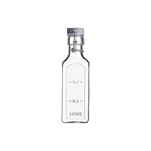 Kilner Premium 300ml Airtight Square Glass Oil Bottle with Clip Top Lid for Vinegar, Water, Dressings & Kitchen Pantry Use | Reusable Multipurpose Kitchen Storage Container - Image 5