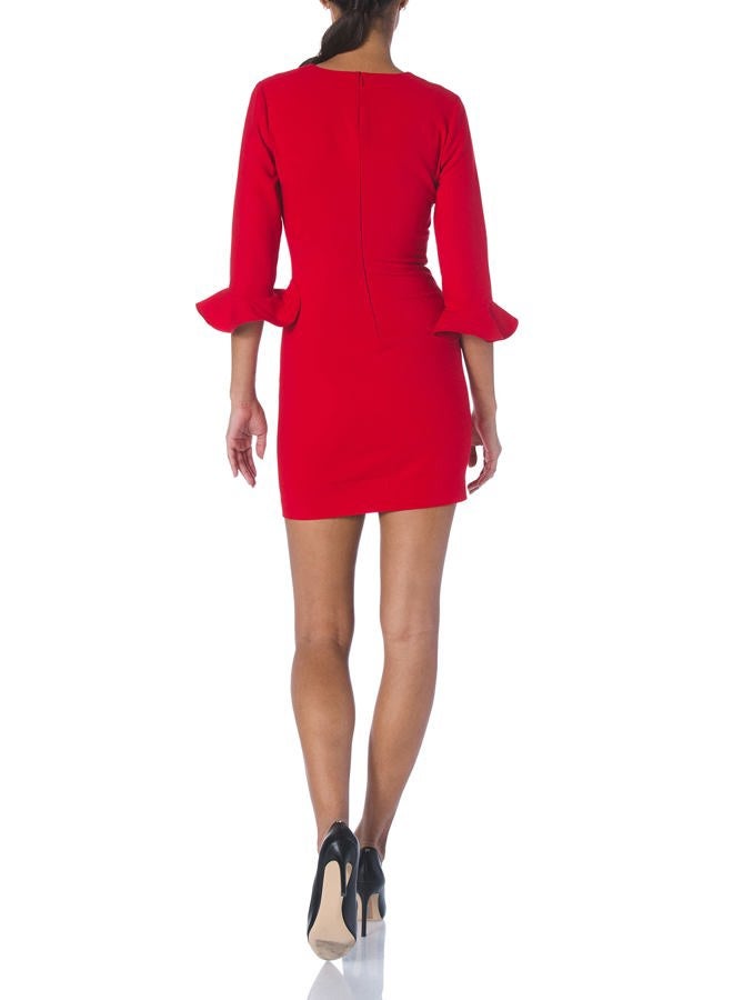 Likely Women's Bedford Cocktail Dress, Scarlet, 4 - Image 2