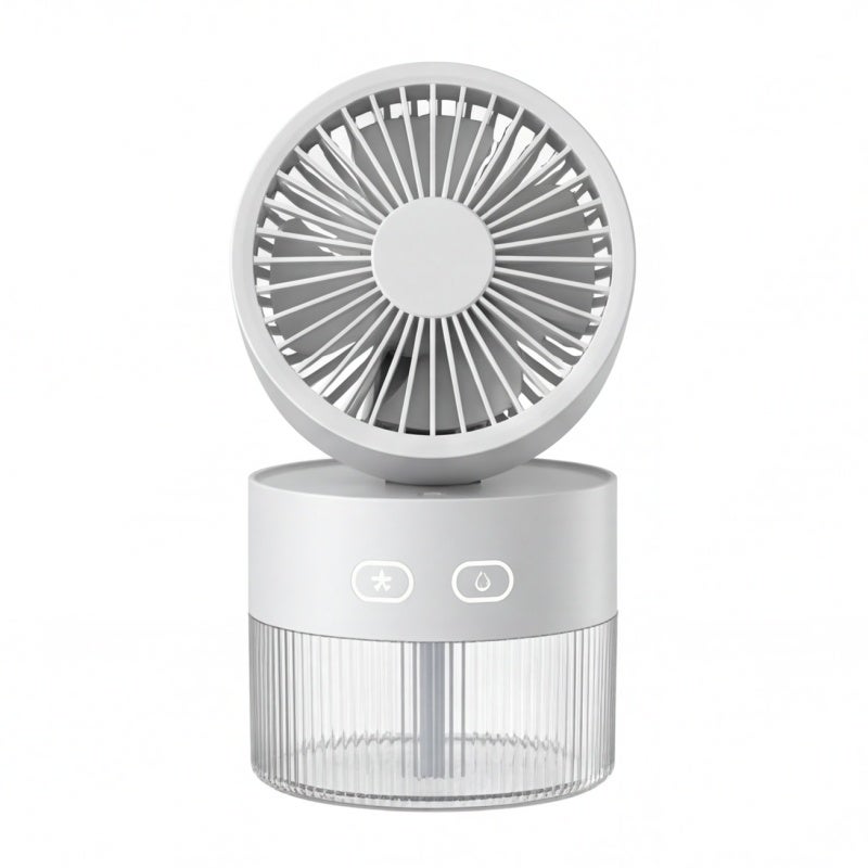 USB Desktop Fan with Spray Foldable Mini Humidifying Fan - 3-in-1 Portable Cooling Solution for Home Office Camping - Image 5